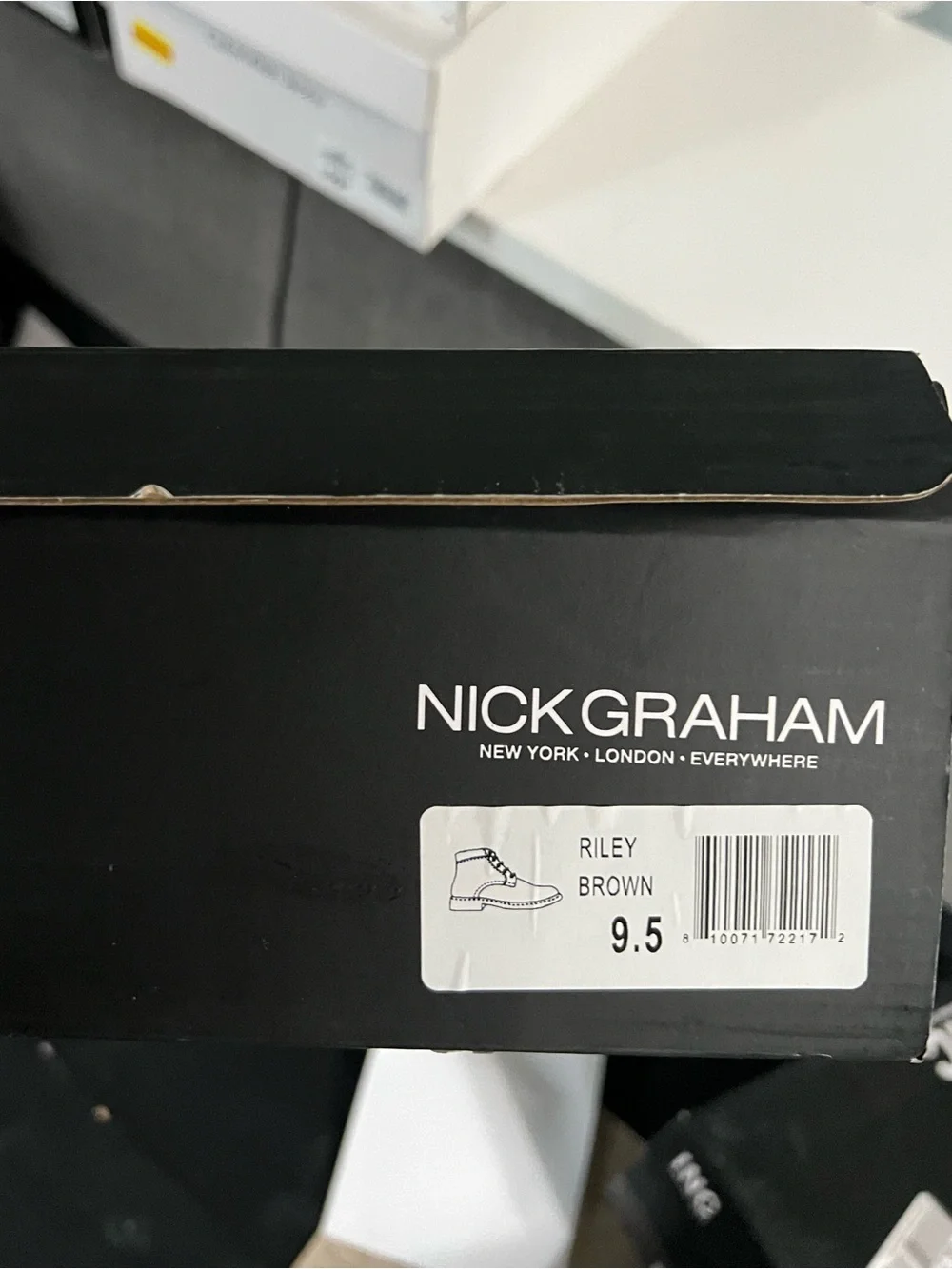 Nick Graham Riley – Brown men boot